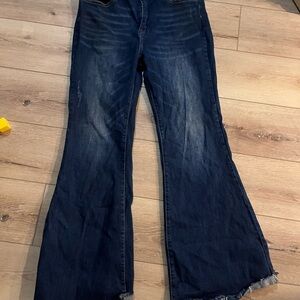 Vervet Blue Flared Jeans size 14